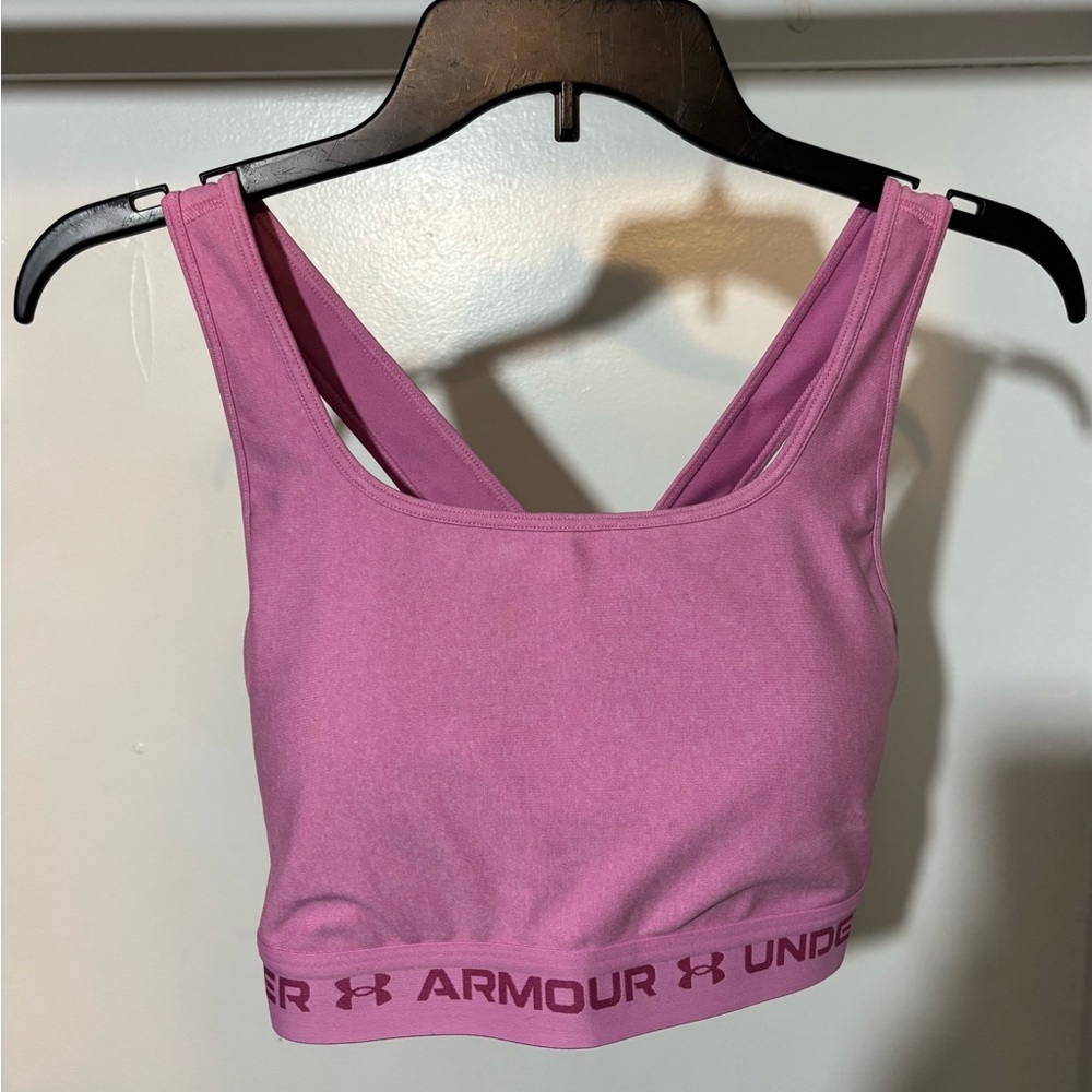 Under Armour Pink Sports Bra Size XL